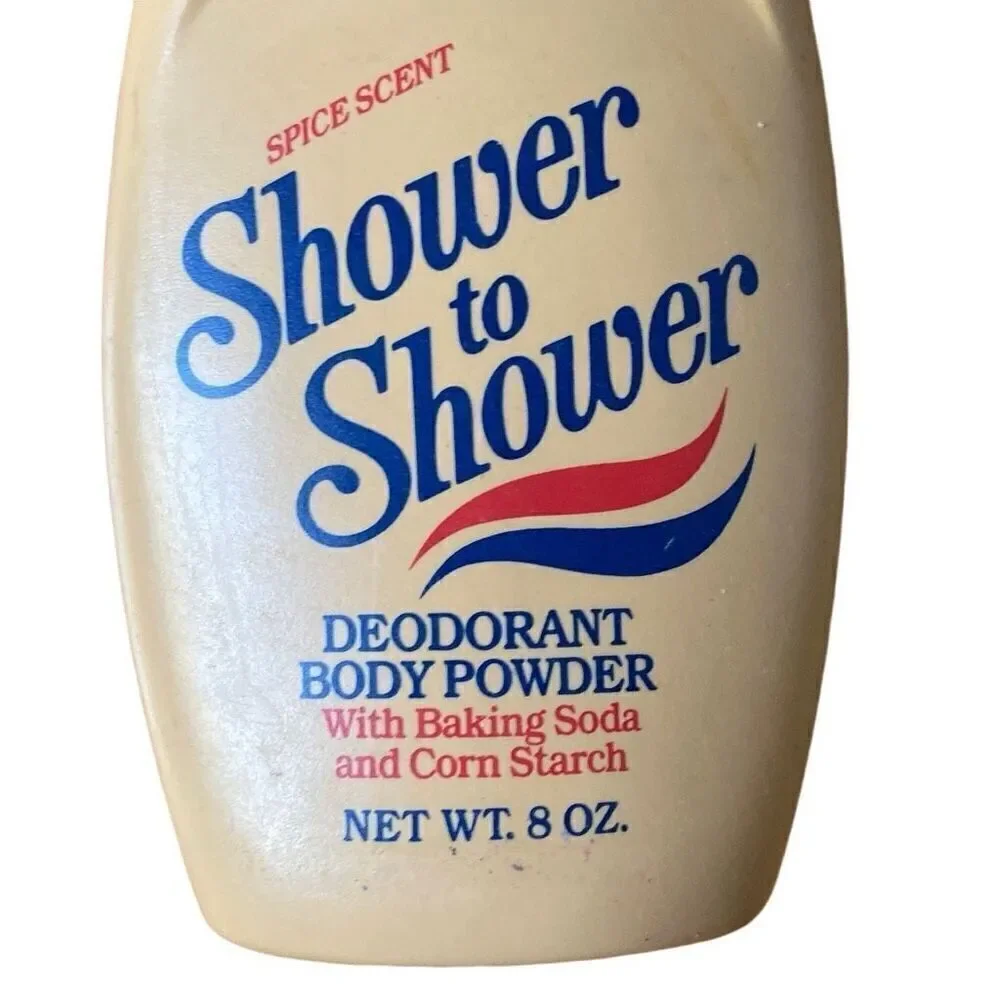 Vintage shower to shower spice deodorant body powder ￼
